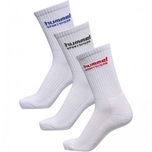 Hummel 3-pack Sportswear Strumpor Dam Vita | 009427-224