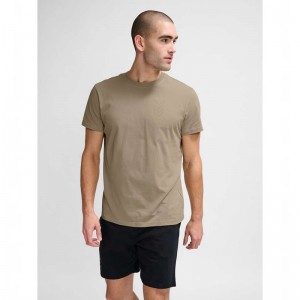 Hummel Active Co S/S T-shirt Herr Beige | 964882-431