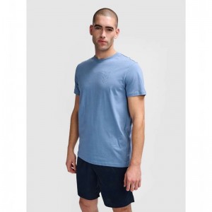 Hummel Active Co S/S T-shirt Herr Blå | 243869-077