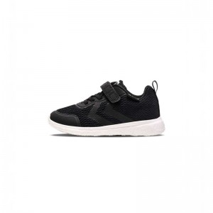 Hummel Actus Tex Recycled Jr Sneakers Barn Svarta | 138735-160
