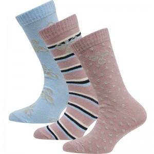 Hummel Alfie 3-pack Strumpor Barn Rosa | 524235-592