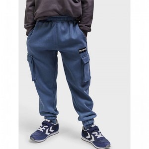 Hummel Allton Cargo Byxor Barn Blå | 594643-800