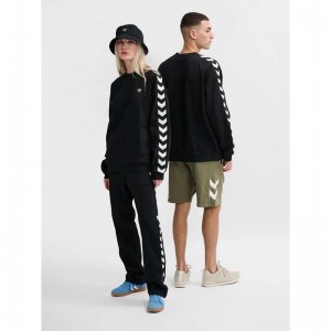 Hummel Archive Loose Fit Tröjor Herr Svarta | 040177-869