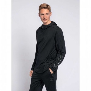 Hummel Aston Hoodie Herr Svarta | 709497-987