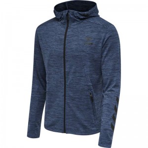 Hummel Aston Zip Hoodie Herr Svarta | 131282-125