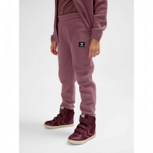 Hummel Atlas Fleece Byxor Barn Rosa | 482206-487