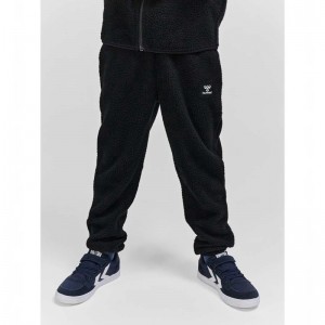 Hummel Atlas Fleece Byxor Barn Svarta | 010454-243