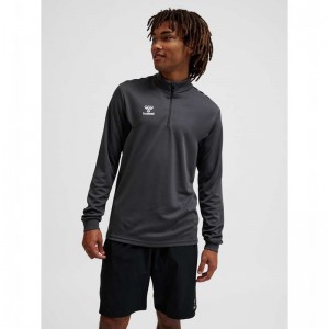 Hummel Authentic Half Zip Sweat Byxor Herr Grå | 795213-864