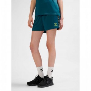 Hummel Authentic Pl Shorts Dam Blå | 732306-946