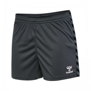 Hummel Authentic Pl Shorts Dam Svarta | 285293-671