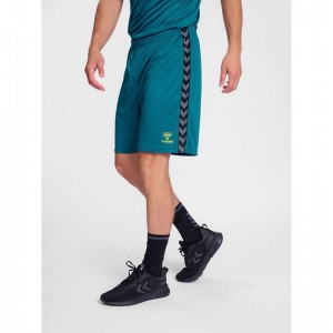 Hummel Authentic Pl Shorts Herr Blå | 600256-659