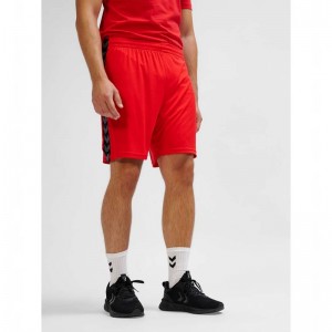 Hummel Authentic Pl Shorts Herr Röda | 293669-461