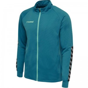 Hummel Authentic Poly Zip Jackor Herr Blå | 485061-196