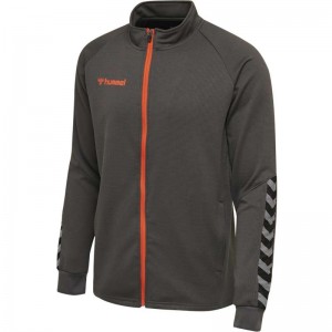 Hummel Authentic Poly Zip Jackor Herr Choklad | 229931-143