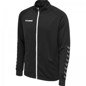 Hummel Authentic Poly Zip Jackor Herr Svarta | 883711-087