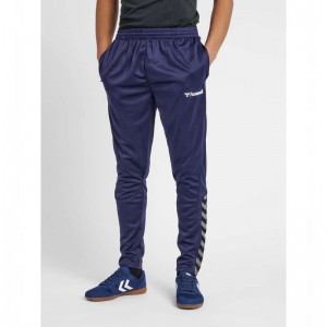 Hummel Authentic Training Byxor Herr Marinblå | 632866-668