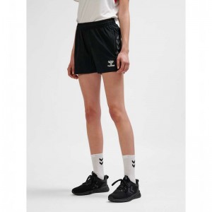 Hummel Authentic Woven Shorts Dam Svarta | 129872-982