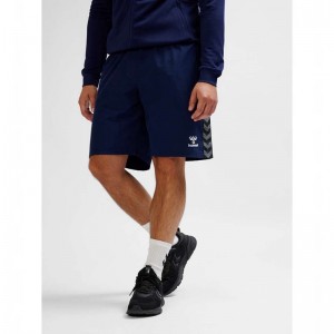 Hummel Authentic Woven Shorts Herr Marinblå | 075868-723