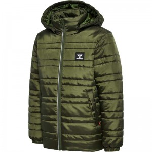 Hummel Bilbo Tex Jackor Barn Olivgröna | 124641-003