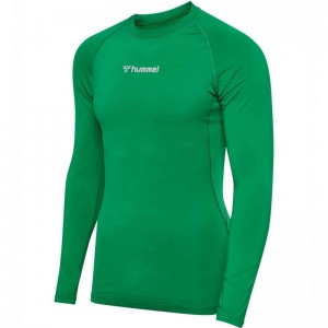 Hummel Bl Performance L/S Baslager Herr Gröna | 486391-061