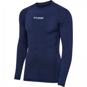 Hummel Bl Performance L/S Baslager Herr Marinblå | 350553-009