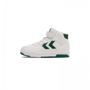 Hummel Camden High Jr Sneakers Barn Vita | 670031-173