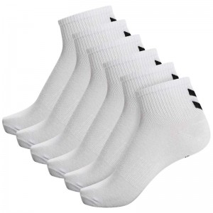 Hummel Chevron 6-pack Mid Cuts Strumpor Herr Vita | 635797-705