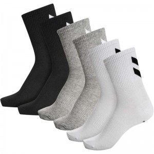 Hummel Chevron 6-pack Strumpor Dam Vita | 433830-791