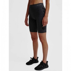 Hummel Ci Seamless Cycling Shorts Dam Svarta | 916045-773
