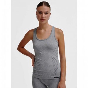Hummel Ci Seamless Linne Dam Grå | 518014-849