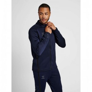 Hummel Cima Xk Zip Jackor Herr Marinblå | 836611-200