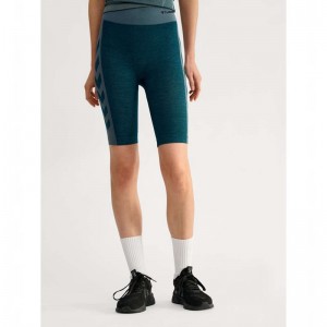 Hummel Clea Seamless Cycling Shorts Dam Blå | 862192-565