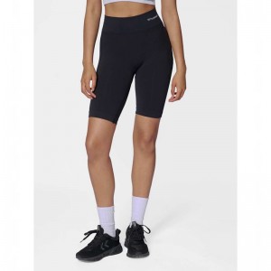 Hummel Clea Seamless Cycling Shorts Dam Svarta | 204788-344