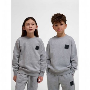 Hummel Clean Tröjor Barn Grå | 432423-589