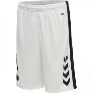 Hummel Core Xk Basket Shorts Barn Vita | 653099-774