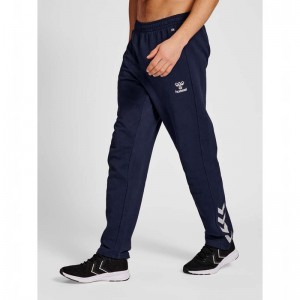 Hummel Core Xk Gk Cotton Byxor Herr Marinblå | 085498-296