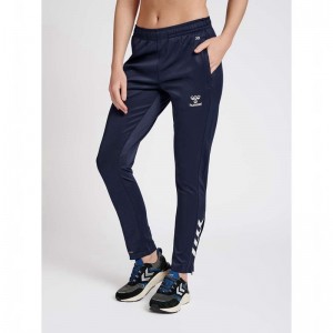 Hummel Core Xk Poly Byxor Dam Marinblå | 364054-650