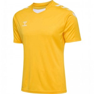 Hummel Core Xk Poly S/S Jersey Herr Gula | 469804-929