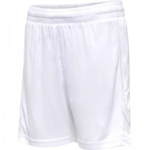 Hummel Core Xk Poly Shorts Barn Vita | 987245-874