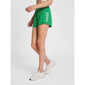 Hummel Core Xk Poly Shorts Dam Gröna | 756297-316