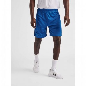 Hummel Core Xk Poly Shorts Herr Blå | 368831-414