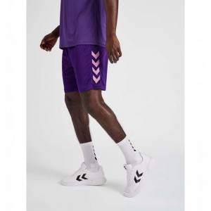Hummel Core Xk Poly Shorts Herr Lila | 894160-976