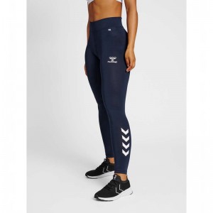Hummel Core Xk Strumpbyxor Dam Marinblå | 765871-881