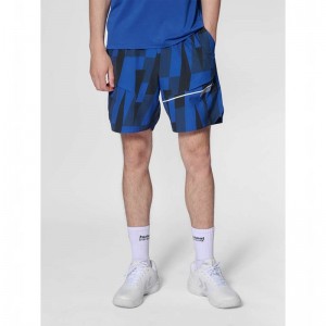 Hummel Court Aop Pocket Shorts Herr Blå | 383310-490