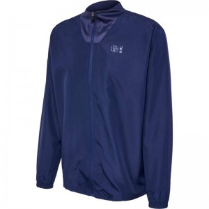 Hummel Court Woven Jackor Herr Marinblå | 645457-829
