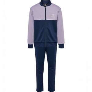 Hummel Dallas Track Set Barn Marinblå | 927229-552