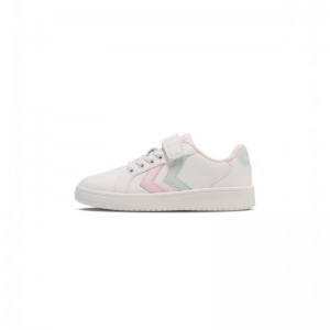 Hummel Derby Court Jr Fotbollskor Barn Vita | 519447-908