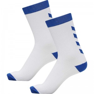Hummel Element Indoor Sport 2 Pack Strumpor Herr Vita | 132618-071