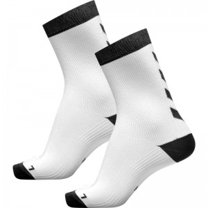 Hummel Element Indoor Sport 2 Pack Strumpor Herr Vita | 304449-702