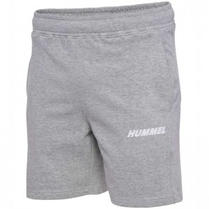 Hummel Elemental Cotton Shorts Herr Grå | 395589-342